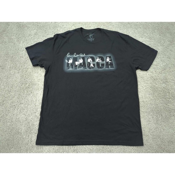 Paul McCartney T Shirt Mens 2X Black Macca Out There Tour‎ 2013 - Picture 1 of 7